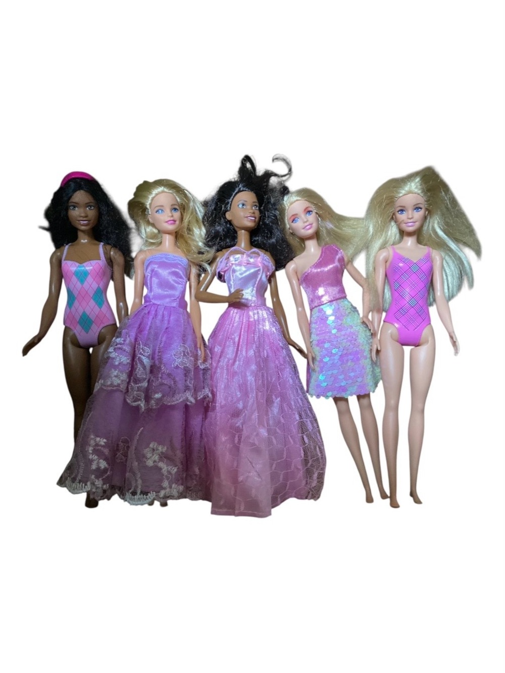 Barbie Dolls Lot of 5